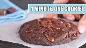 single serve choco cookie