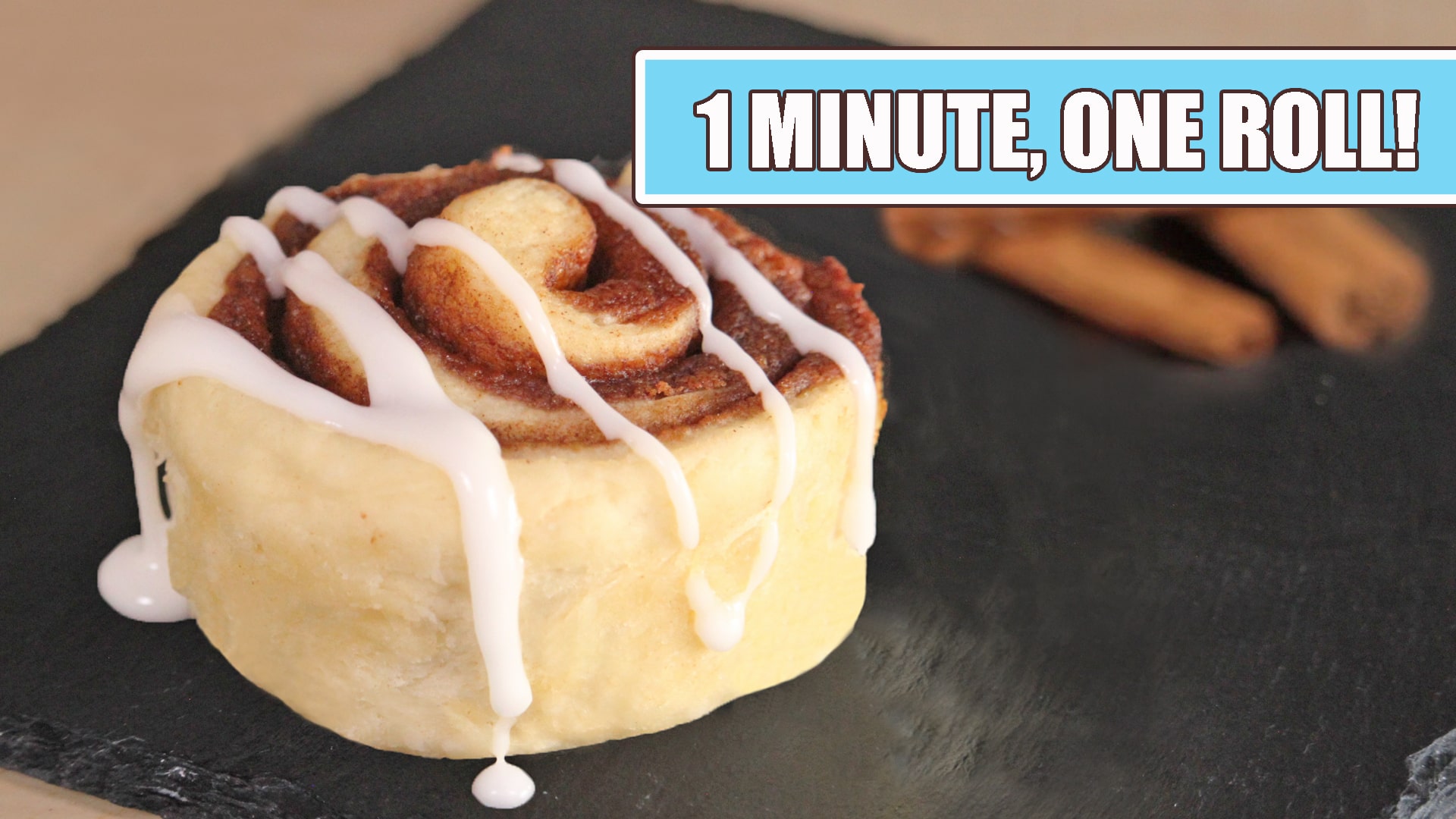 single serve cinnamon roll