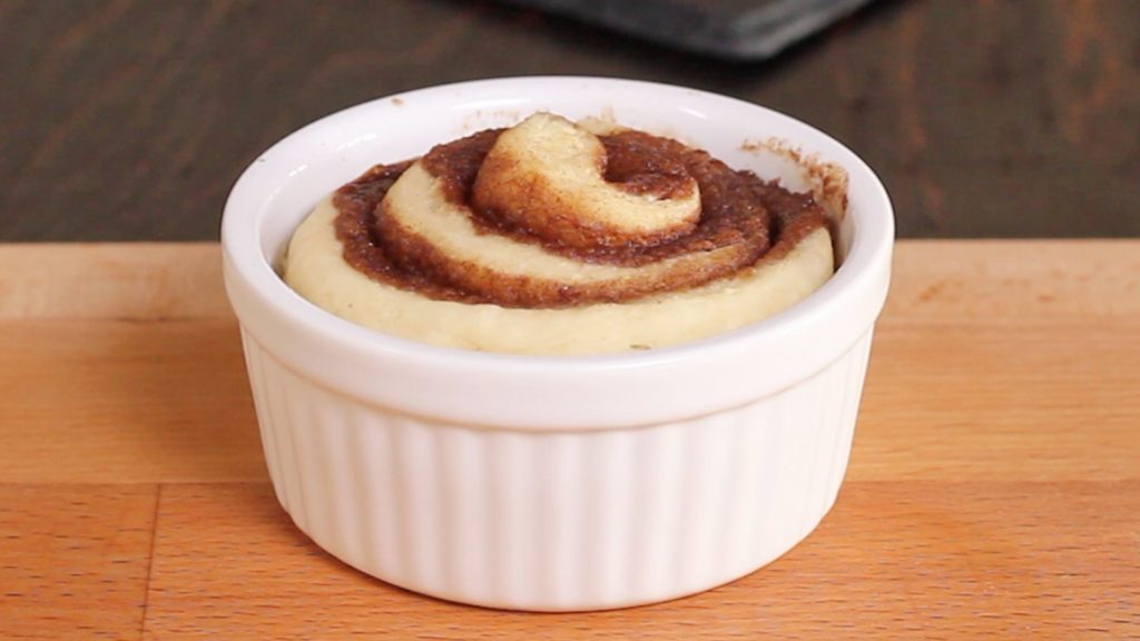 single serve cinnamon roll