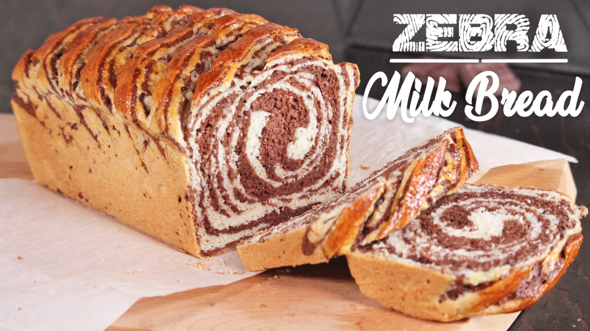 zebra milk bread