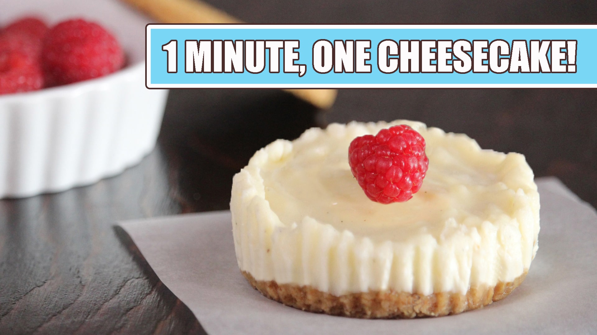 single serve cheesecake