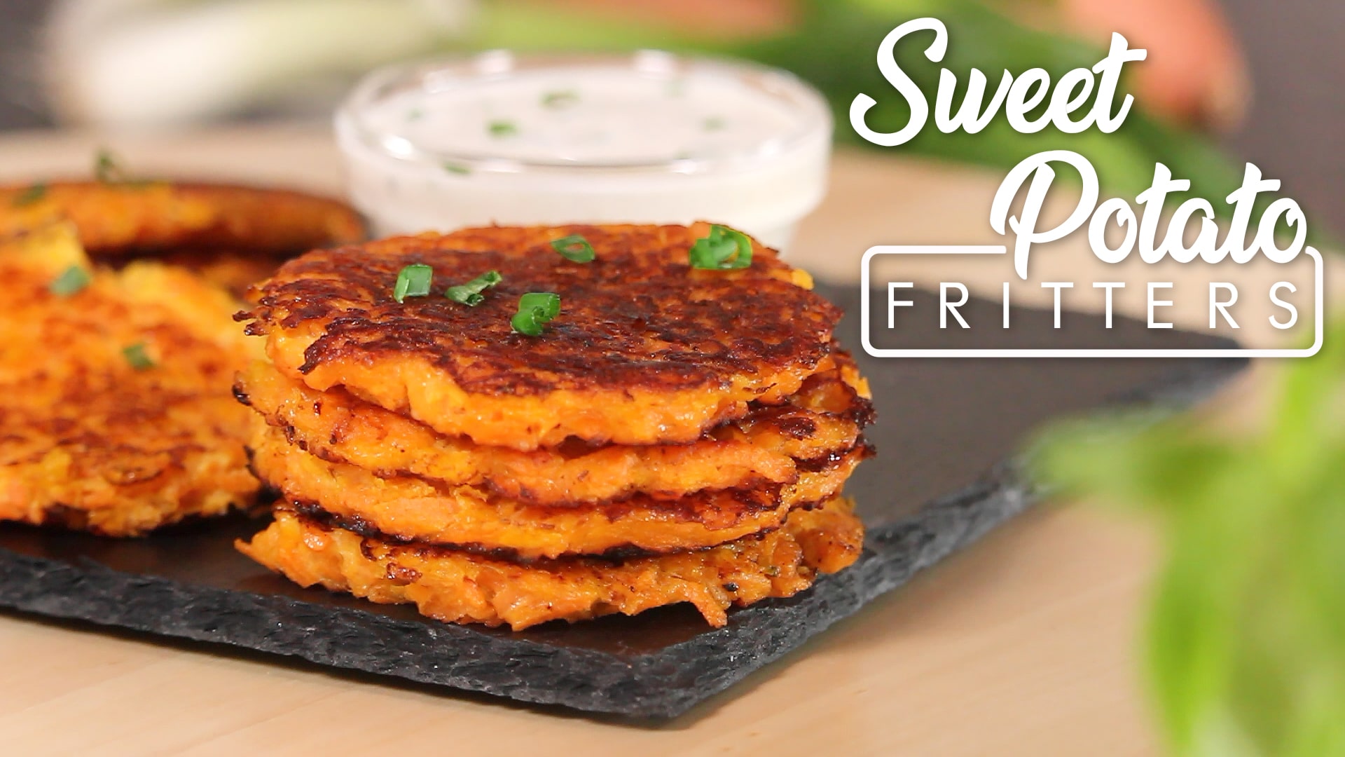 sweet potato fritters