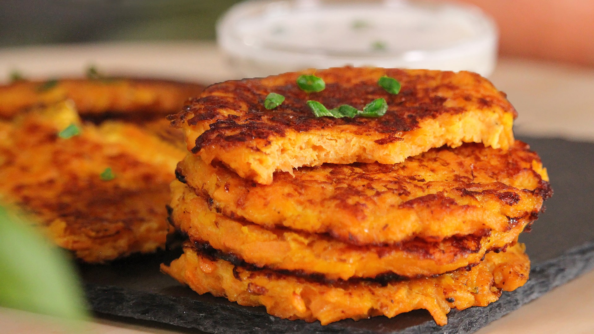 sweet potato fritters