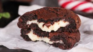 chocolate mint cookies