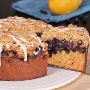 BLUEBERRY STREUSEL CAKE