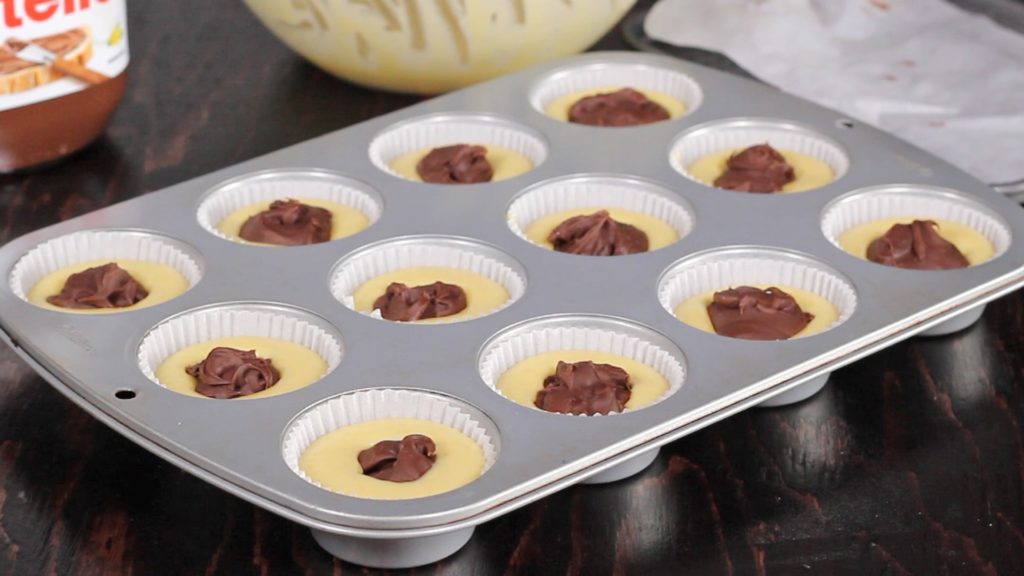 nutella muffins