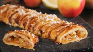 puff pastry apple tart