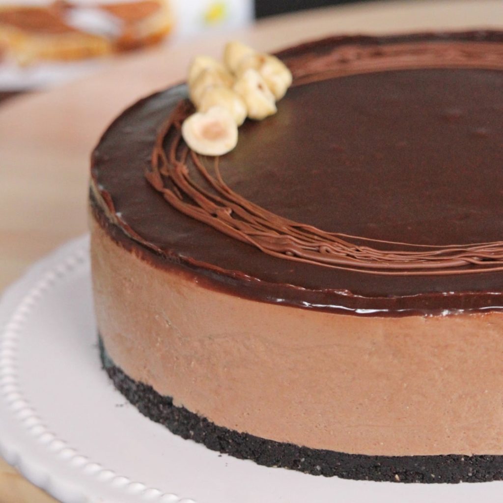 no bake nutella cheesecake