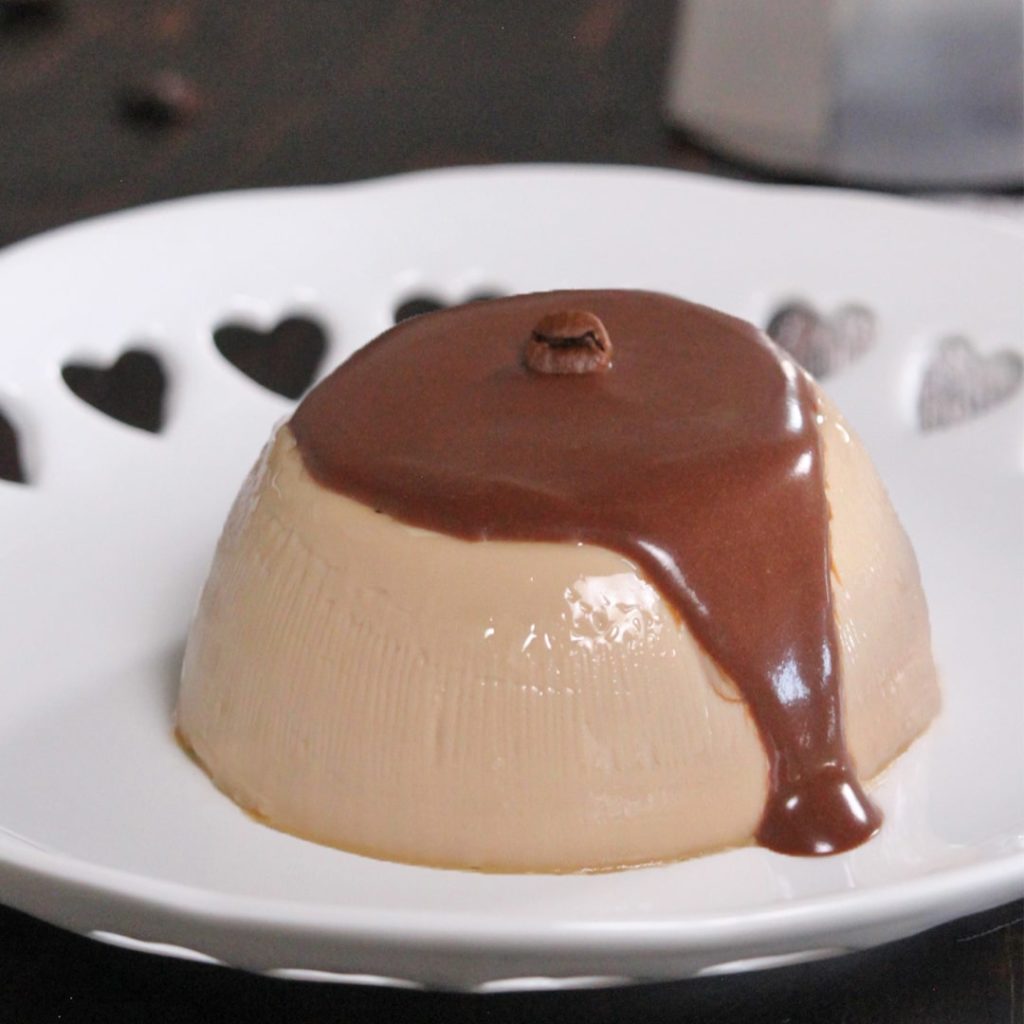 coffee panna cotta