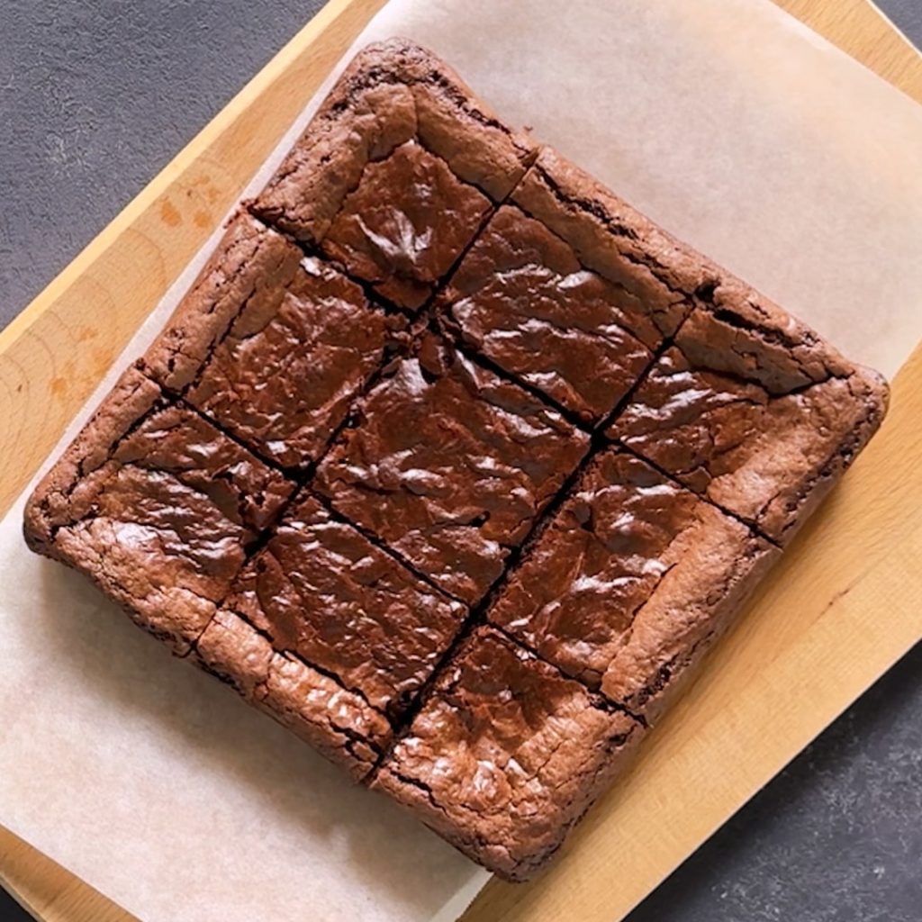 eggless nutella brownies
