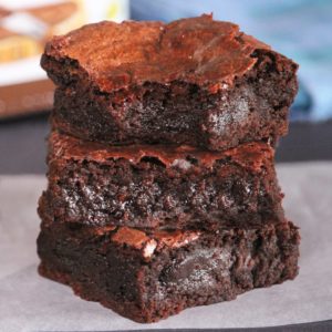 eggless nutella brownies