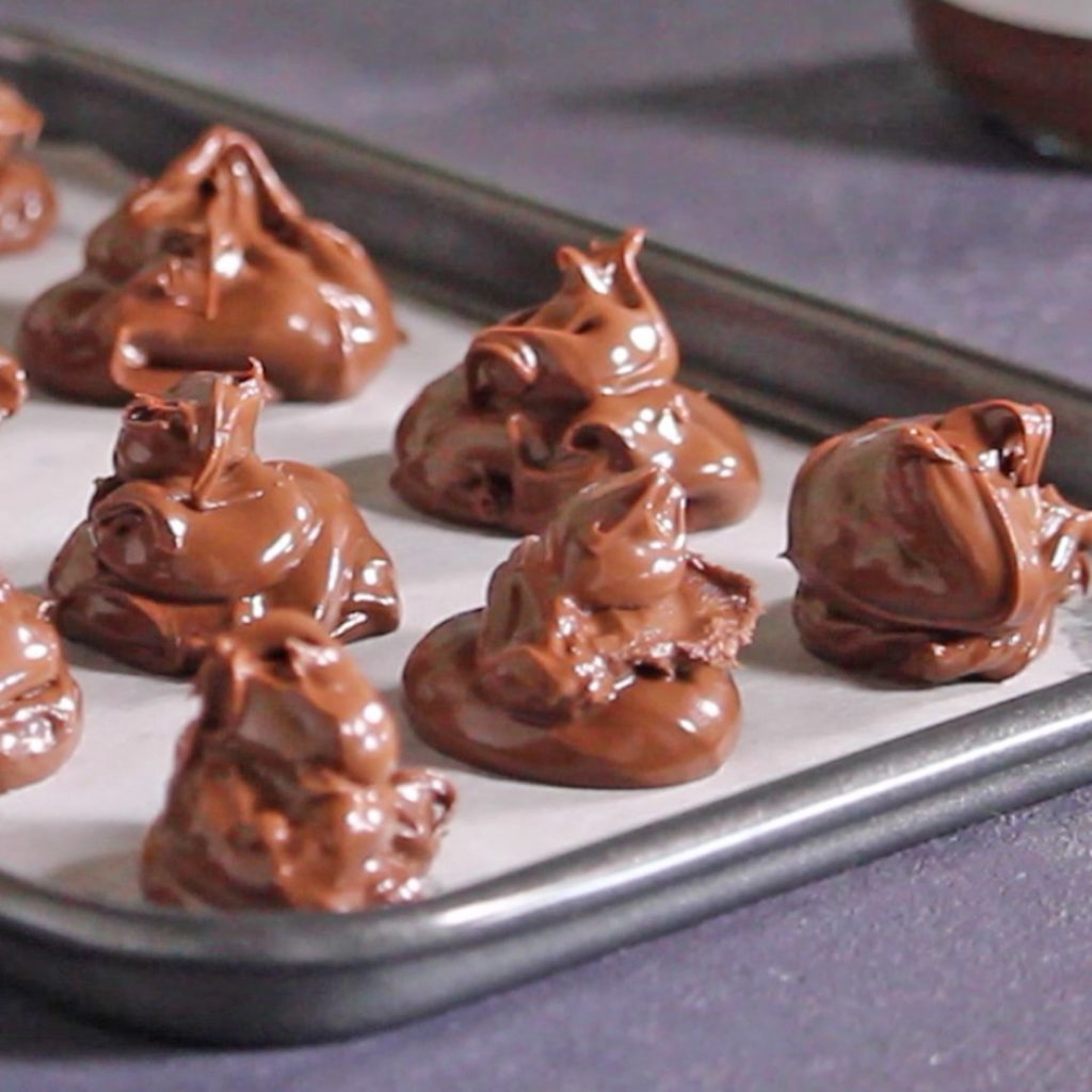 eggless nutella muffins