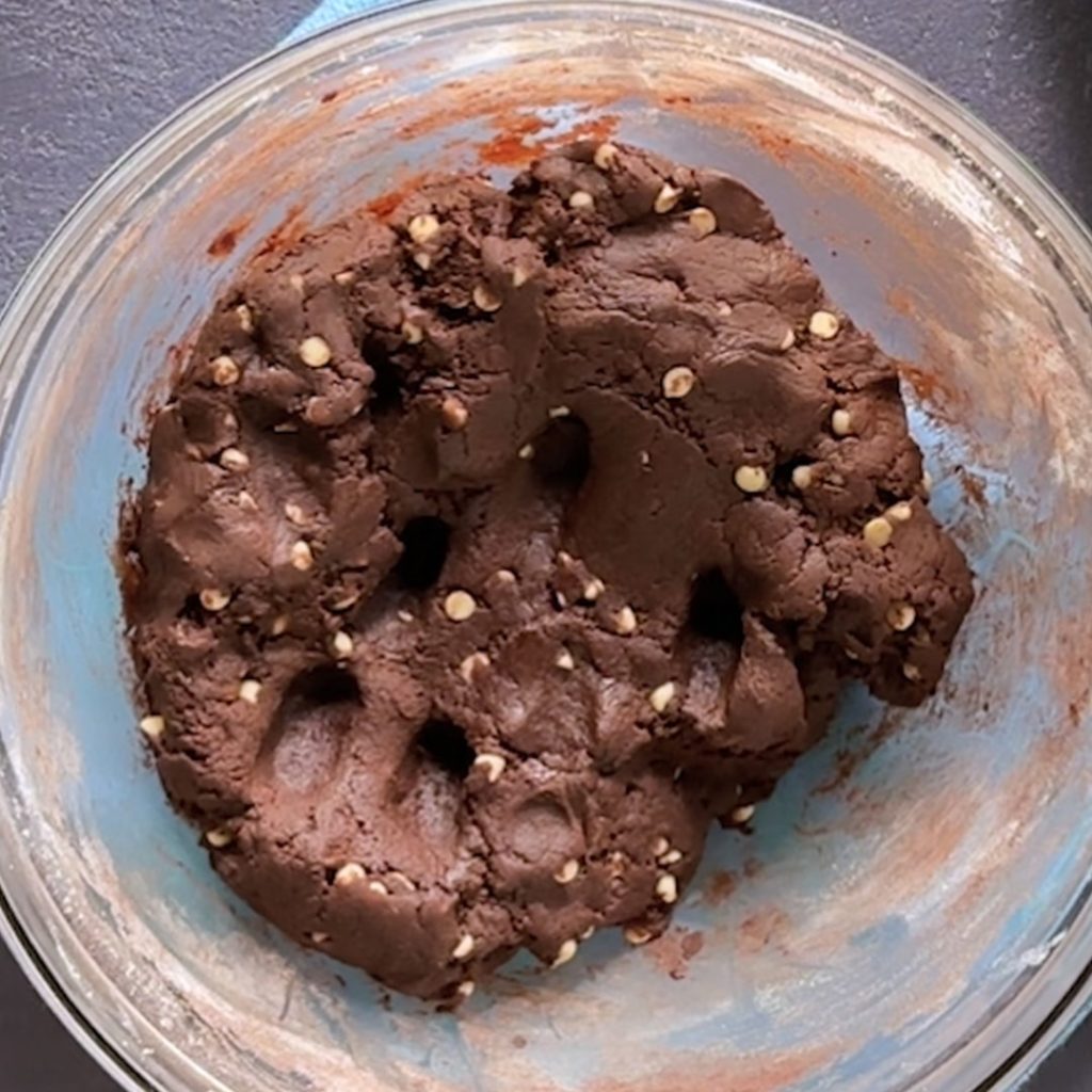 eggless double chocolate cookies